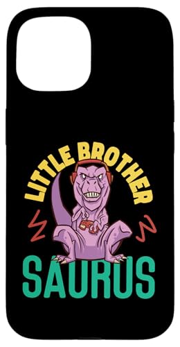 Der kleine Bruder Saurus Hülle für iPhone 15 Der kleine Bruder Saurus Hülle für iPhone 15 von Cute Matching Dinosaur Family Outfits
