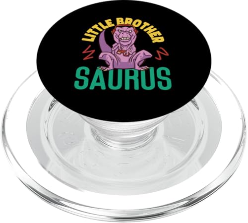 Der kleine Bruder Saurus PopSockets PopGrip für MagSafe Der kleine Bruder Saurus PopSockets PopGrip für MagSafe von Cute Matching Dinosaur Family Outfits