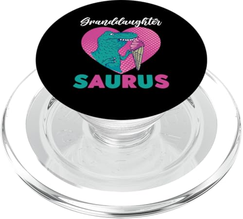 Enkelin Saurus PopSockets PopGrip für MagSafe Enkelin Saurus PopSockets PopGrip für MagSafe von Cute Matching Dinosaur Family Outfits