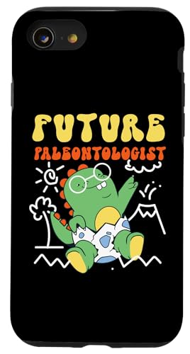 Future Paläontologe Baby Dinosaurier Hülle für iPhone SE (2020) / 7 / 8 von Cute Matching Dinosaur Family Outfits