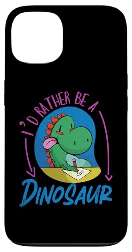 Ich wäre lieber ein Dinosaurier Hülle für iPhone 13 Ich wäre lieber ein Dinosaurier Hülle für iPhone 13 von Cute Matching Dinosaur Family Outfits