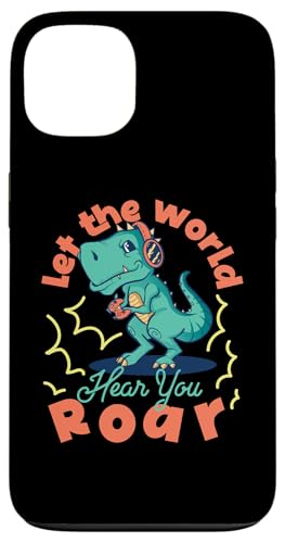 Let The World Hear You Roar Gaming Dinosaurier Hülle für iPhone 13 Let The World Hear You Roar Gaming Dinosaurier Hülle für iPhone 13 von Cute Matching Dinosaur Family Outfits