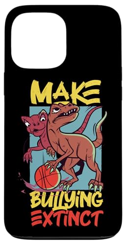 Machen Sie Bullying ausgestorbene Basketball-Dinos Hülle für iPhone 13 Pro Max Machen Sie Bullying ausgestorbene Basketball-Dinos Hülle für iPhone 13 Pro Max von Cute Matching Dinosaur Family Outfits