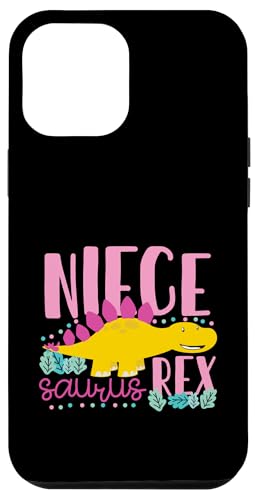Niece Saurus Rex Lustiger Dinosaurier Kinder Mädchen Hülle für iPhone 12 Pro Max von Cute Matching Dinosaur Family Outfits