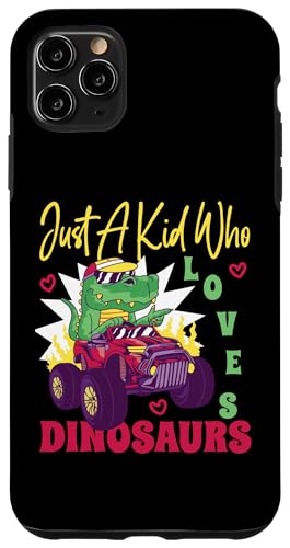 Nur ein Kind, das Dinosaurier liebt Hülle für iPhone 11 Pro Max Nur ein Kind, das Dinosaurier liebt Hülle für iPhone 11 Pro Max von Cute Matching Dinosaur Family Outfits