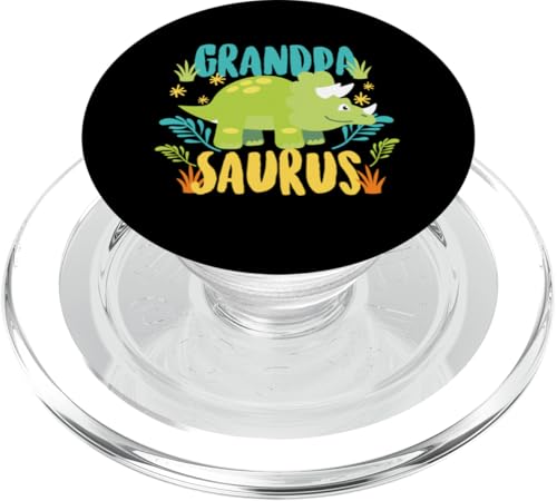 Opa Saurus Rex Dinosaurier Kinder PopSockets PopGrip für MagSafe von Cute Matching Dinosaur Family Outfits