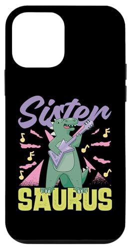 Schwester Saurus Hülle für iPhone 12 mini Schwester Saurus Hülle für iPhone 12 mini von Cute Matching Dinosaur Family Outfits