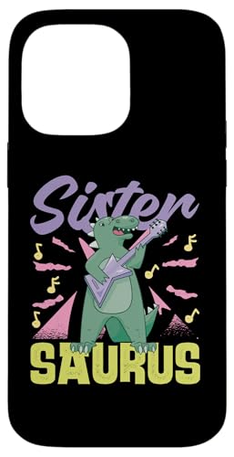 Schwester Saurus Hülle für iPhone 14 Pro Max Schwester Saurus Hülle für iPhone 14 Pro Max von Cute Matching Dinosaur Family Outfits