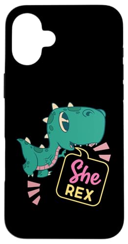 She Rex Dinosaurier Hülle für iPhone 16 Plus She Rex Dinosaurier Hülle für iPhone 16 Plus von Cute Matching Dinosaur Family Outfits