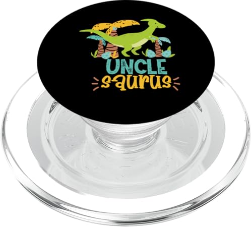 Uncle Saurus Rex Dinosaurier Familientreffen Parasaurolophus PopSockets PopGrip für MagSafe Uncle Saurus Rex Dinosaurier Familientreffen Parasaurolophus PopSockets PopGrip für MagSafe von Cute Matching Dinosaur Family Outfits