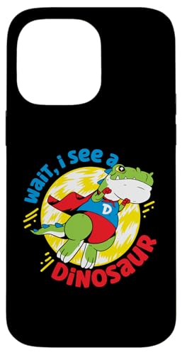 Warte, ich sehe einen Dinosaurier-Superhelden Hülle für iPhone 14 Pro Max Warte, ich sehe einen Dinosaurier-Superhelden Hülle für iPhone 14 Pro Max von Cute Matching Dinosaur Family Outfits