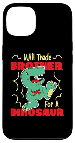 Will Trade Brother For A Dinosaurier Gaming Dino Hülle für iPhone 13 Will Trade Brother For A Dinosaurier Gaming Dino Hülle für iPhone 13 von Cute Matching Dinosaur Family Outfits