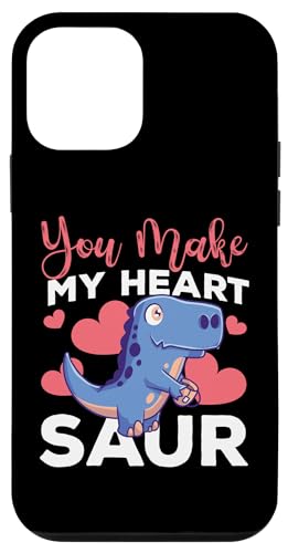 You Make My Heart Saur Dinosaurier Hülle für iPhone 12 mini You Make My Heart Saur Dinosaurier Hülle für iPhone 12 mini von Cute Matching Dinosaur Family Outfits