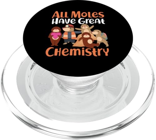 Maulwurf-Tier: Alle Maulwürfe haben eine tolle Chemie PopSockets PopGrip für MagSafe Maulwurf-Tier: Alle Maulwürfe haben eine tolle Chemie PopSockets PopGrip für MagSafe von Cute Mole Animal Designs For Girls And Boys