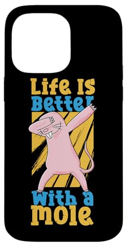 Maulwurf-Tier: Das Leben ist besser mit einem Maulwurf Hülle für iPhone 14 Pro Max Maulwurf-Tier: Das Leben ist besser mit einem Maulwurf Hülle für iPhone 14 Pro Max von Cute Mole Animal Designs For Girls And Boys