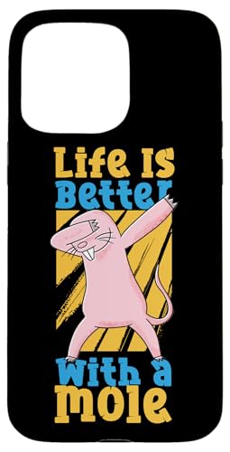 Maulwurf-Tier: Das Leben ist besser mit einem Maulwurf Hülle für iPhone 15 Pro Max Maulwurf-Tier: Das Leben ist besser mit einem Maulwurf Hülle für iPhone 15 Pro Max von Cute Mole Animal Designs For Girls And Boys