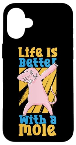 Maulwurf-Tier: Das Leben ist besser mit einem Maulwurf Hülle für iPhone 16 Plus Maulwurf-Tier: Das Leben ist besser mit einem Maulwurf Hülle für iPhone 16 Plus von Cute Mole Animal Designs For Girls And Boys