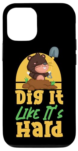Maulwurf-Tier: Graben Sie es wie es hart ist Hülle für iPhone 12/12 Pro von Cute Mole Animal Designs For Girls And Boys