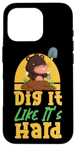 Maulwurf-Tier: Graben Sie es wie es hart ist Hülle für iPhone 16 Pro Maulwurf-Tier: Graben Sie es wie es hart ist Hülle für iPhone 16 Pro von Cute Mole Animal Designs For Girls And Boys