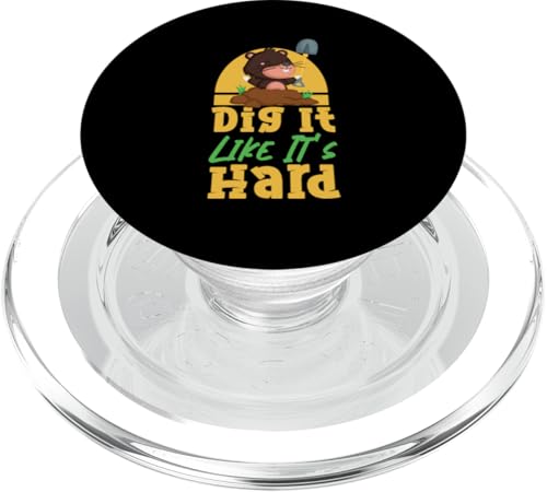 Maulwurf-Tier: Graben Sie es wie es hart ist PopSockets PopGrip für MagSafe Maulwurf-Tier: Graben Sie es wie es hart ist PopSockets PopGrip für MagSafe von Cute Mole Animal Designs For Girls And Boys