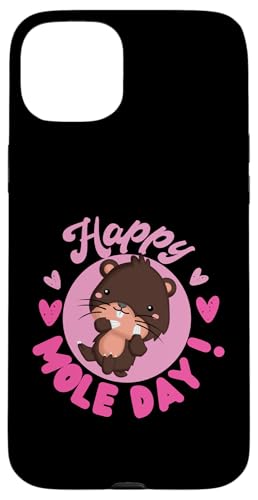 Maulwurf-Tier: Happy Mole Day! Hülle für iPhone 15 Plus Maulwurf-Tier: Happy Mole Day! Hülle für iPhone 15 Plus von Cute Mole Animal Designs For Girls And Boys