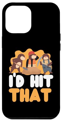 Maulwurf-Tier: I'd Hit That Hülle für iPhone 12 Pro Max von Cute Mole Animal Designs For Girls And Boys
