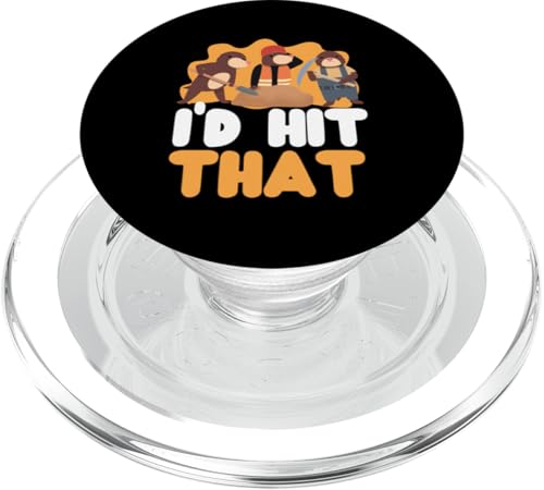 Maulwurf-Tier: I'd Hit That PopSockets PopGrip für MagSafe Maulwurf-Tier: I'd Hit That PopSockets PopGrip für MagSafe von Cute Mole Animal Designs For Girls And Boys