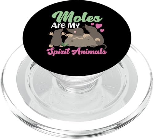 Maulwurf-Tier: Maulwürfe sind mein Geist Tiere PopSockets PopGrip für MagSafe Maulwurf-Tier: Maulwürfe sind mein Geist Tiere PopSockets PopGrip für MagSafe von Cute Mole Animal Designs For Girls And Boys