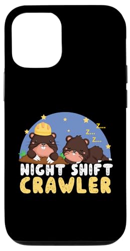 Maulwurf-Tier: Nachtschicht-Crawler Hülle für iPhone 12/12 Pro Maulwurf-Tier: Nachtschicht-Crawler Hülle für iPhone 12/12 Pro von Cute Mole Animal Designs For Girls And Boys