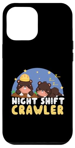Maulwurf-Tier: Nachtschicht-Crawler Hülle für iPhone 12 Pro Max Maulwurf-Tier: Nachtschicht-Crawler Hülle für iPhone 12 Pro Max von Cute Mole Animal Designs For Girls And Boys