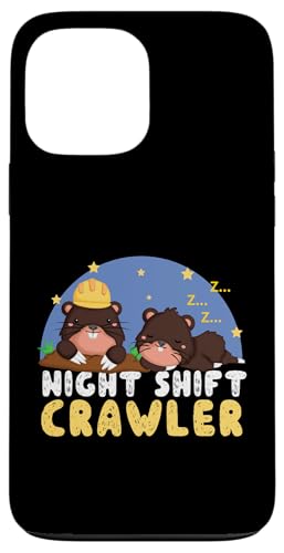Maulwurf-Tier: Nachtschicht-Crawler Hülle für iPhone 13 Pro Max Maulwurf-Tier: Nachtschicht-Crawler Hülle für iPhone 13 Pro Max von Cute Mole Animal Designs For Girls And Boys