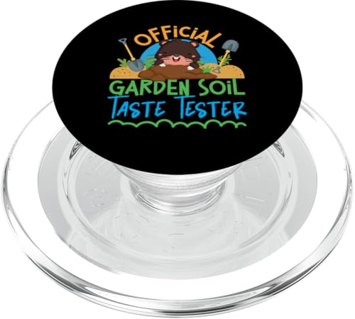 Maulwurf-Tier: Offizieller Gartenboden-Tester PopSockets PopGrip für MagSafe Maulwurf-Tier: Offizieller Gartenboden-Tester PopSockets PopGrip für MagSafe von Cute Mole Animal Designs For Girls And Boys