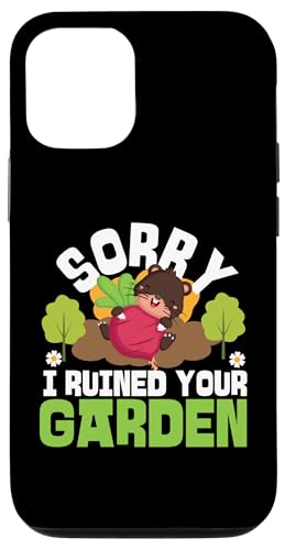 Maulwurf-Tier: Sorry I Ruined Your Garden Hülle für iPhone 12/12 Pro von Cute Mole Animal Designs For Girls And Boys