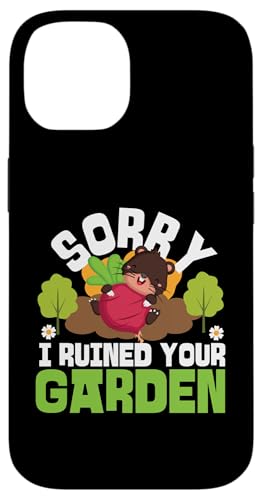 Maulwurf-Tier: Sorry I Ruined Your Garden Hülle für iPhone 14 Maulwurf-Tier: Sorry I Ruined Your Garden Hülle für iPhone 14 von Cute Mole Animal Designs For Girls And Boys