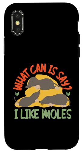 Maulwurf-Tier: Was kann ich sagen? Ich mag Maulwürfe Hülle für iPhone X/XS Maulwurf-Tier: Was kann ich sagen? Ich mag Maulwürfe Hülle für iPhone X/XS von Cute Mole Animal Designs For Girls And Boys