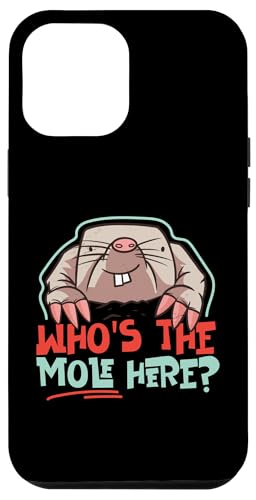 Maulwurf-Tier: Wer ist der Maulwurf? Hülle für iPhone 12 Pro Max Maulwurf-Tier: Wer ist der Maulwurf? Hülle für iPhone 12 Pro Max von Cute Mole Animal Designs For Girls And Boys