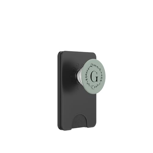 Buchstabe G Initiale Monogramm - Vorname beginnt mit G PopSockets PopWallet für MagSafe Buchstabe G Initiale Monogramm - Vorname beginnt mit G PopSockets PopWallet für MagSafe von Cute Monogram Letter Design