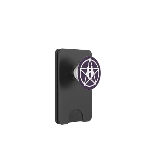 Gotischer Buchstabe H Initiale Monogramm – Vorname beginnt mit H PopSockets PopWallet für MagSafe Gotischer Buchstabe H Initiale Monogramm – Vorname beginnt mit H PopSockets PopWallet für MagSafe von Cute Monogram Letter Design