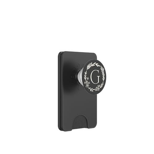 Monogramm mit süßem Buchstabe G – Vorname beginnt mit G PopSockets PopWallet für MagSafe Monogramm mit süßem Buchstabe G – Vorname beginnt mit G PopSockets PopWallet für MagSafe von Cute Monogram Letter Design