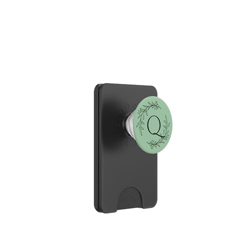 Monogramm mit süßem Buchstabe Q – Vorname beginnt mit Q PopSockets PopWallet für MagSafe Monogramm mit süßem Buchstabe Q – Vorname beginnt mit Q PopSockets PopWallet für MagSafe von Cute Monogram Letter Design