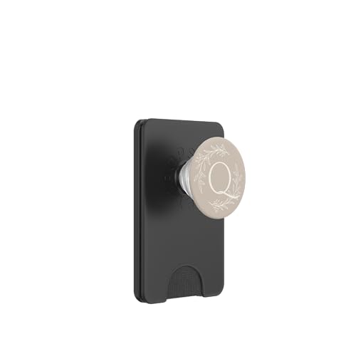Monogramm mit süßem Buchstabe Q – Vorname beginnt mit Q PopSockets PopWallet für MagSafe Monogramm mit süßem Buchstabe Q – Vorname beginnt mit Q PopSockets PopWallet für MagSafe von Cute Monogram Letter Design