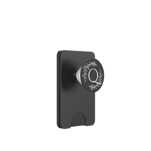 Monogramm mit süßem Buchstabe Q – Vorname beginnt mit Q PopSockets PopWallet für MagSafe Monogramm mit süßem Buchstabe Q – Vorname beginnt mit Q PopSockets PopWallet für MagSafe von Cute Monogram Letter Design