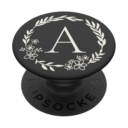 Niedlicher Buchstabe A Initiale Monogramm – Vorname beginnt mit A PopSockets Klebender PopGrip Niedlicher Buchstabe A Initiale Monogramm – Vorname beginnt mit A PopSockets Klebender PopGrip von Cute Monogram Letter Design