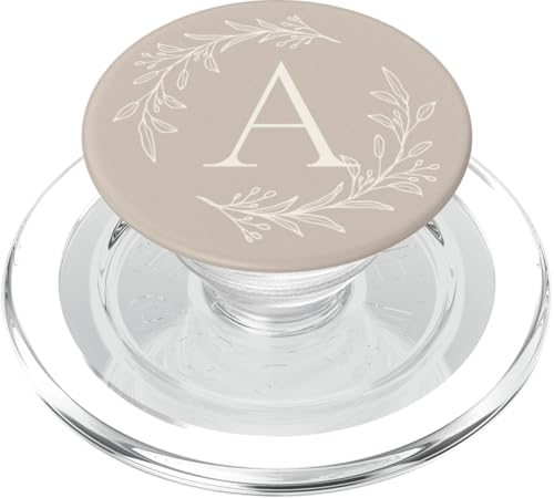 Niedlicher Buchstabe A Initiale Monogramm – Vorname beginnt mit A PopSockets PopGrip für MagSafe Niedlicher Buchstabe A Initiale Monogramm – Vorname beginnt mit A PopSockets PopGrip für MagSafe von Cute Monogram Letter Design