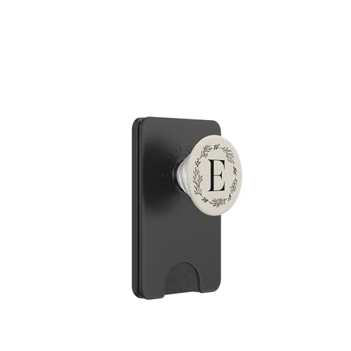 Niedlicher Buchstabe E Initiale Monogramm PopSockets PopWallet für MagSafe Niedlicher Buchstabe E Initiale Monogramm PopSockets PopWallet für MagSafe von Cute Monogram Letter Design