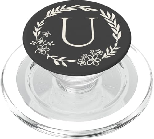 Niedlicher Buchstabe U Initiale Monogramm – Vorname beginnt mit U PopSockets PopGrip für MagSafe Niedlicher Buchstabe U Initiale Monogramm – Vorname beginnt mit U PopSockets PopGrip für MagSafe von Cute Monogram Letter Design