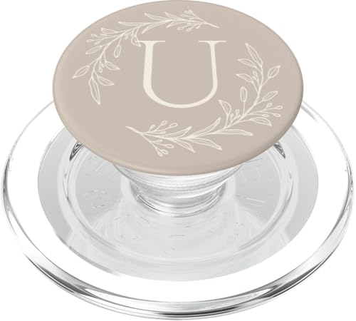 Niedlicher Buchstabe U Initiale Monogramm – Vorname beginnt mit U PopSockets PopGrip für MagSafe Niedlicher Buchstabe U Initiale Monogramm – Vorname beginnt mit U PopSockets PopGrip für MagSafe von Cute Monogram Letter Design
