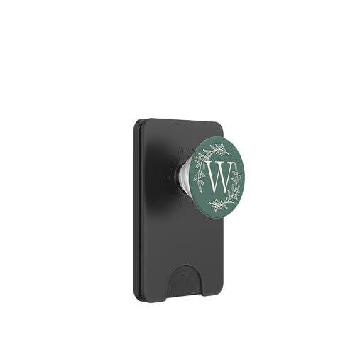 Niedlicher Buchstabe W Initiale Monogramm – Vorname beginnt mit W PopSockets PopWallet für MagSafe Niedlicher Buchstabe W Initiale Monogramm – Vorname beginnt mit W PopSockets PopWallet für MagSafe von Cute Monogram Letter Design