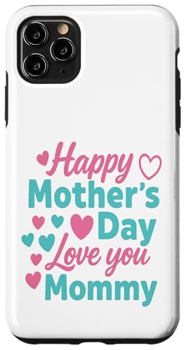 Kids I Have The Best Mom In The World Kleinkind Mädchen Mütter Hülle für iPhone 11 Pro Max von Cute Mothers Day 2025 Gifts Boys Girl Outfit