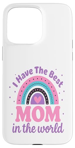 Kids I Have The Best Mom In The World Kleinkind Mädchen Mütter Hülle für iPhone 15 Pro Max Kids I Have The Best Mom In The World Kleinkind Mädchen Mütter Hülle für iPhone 15 Pro Max von Cute Mothers Day 2025 Gifts Boys Girl Outfit
